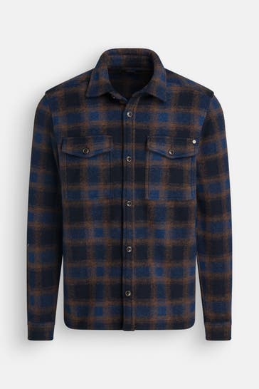 MATINIQUE Wollmixjacke 'gibbon' kariert