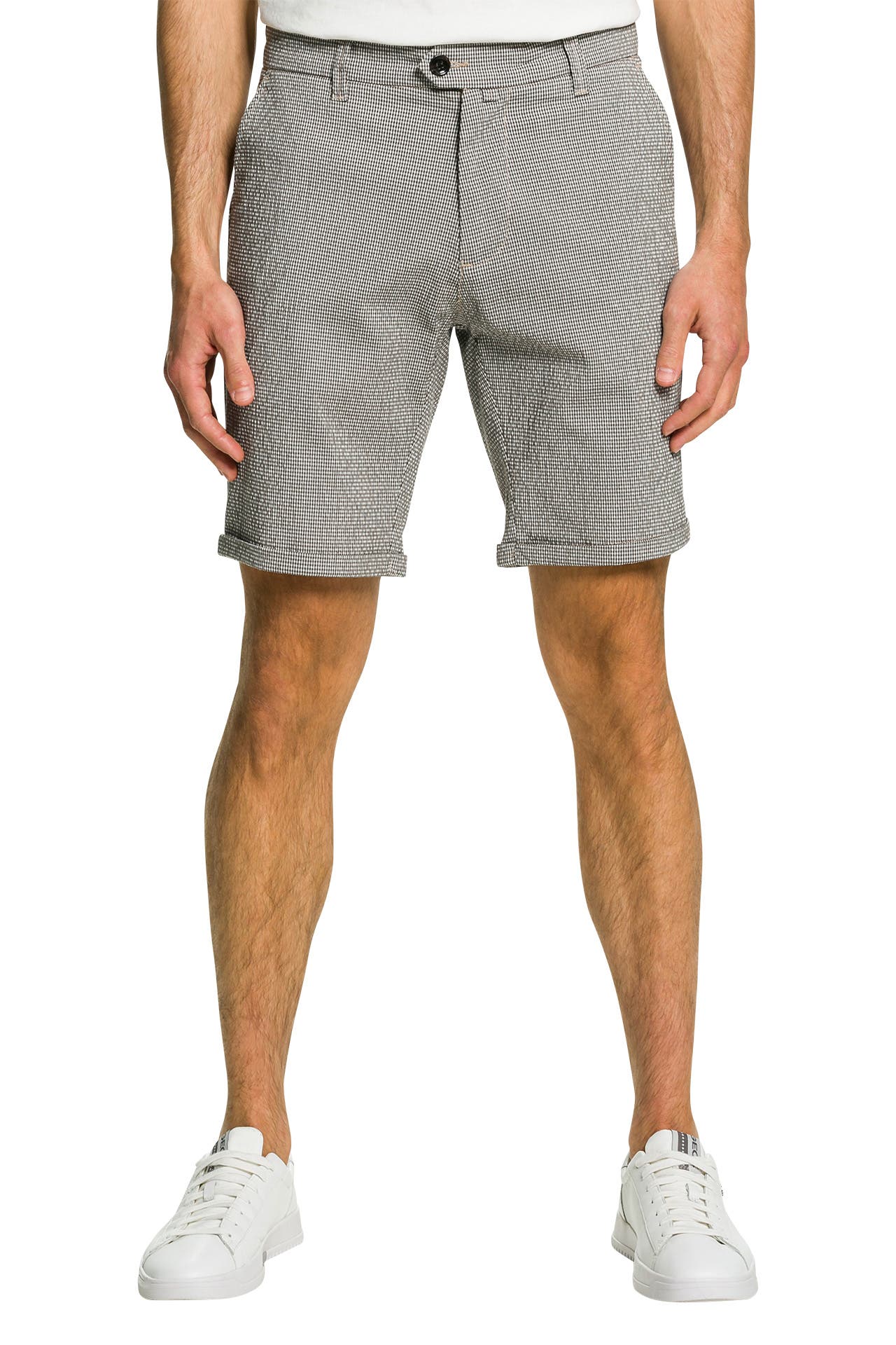 DSTREZZED Chino-Shorts 'Fonda' kariert, Bild 1