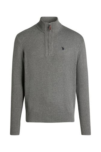 U.S. POLO ASSN. Strick-Troyer dunkelgrau