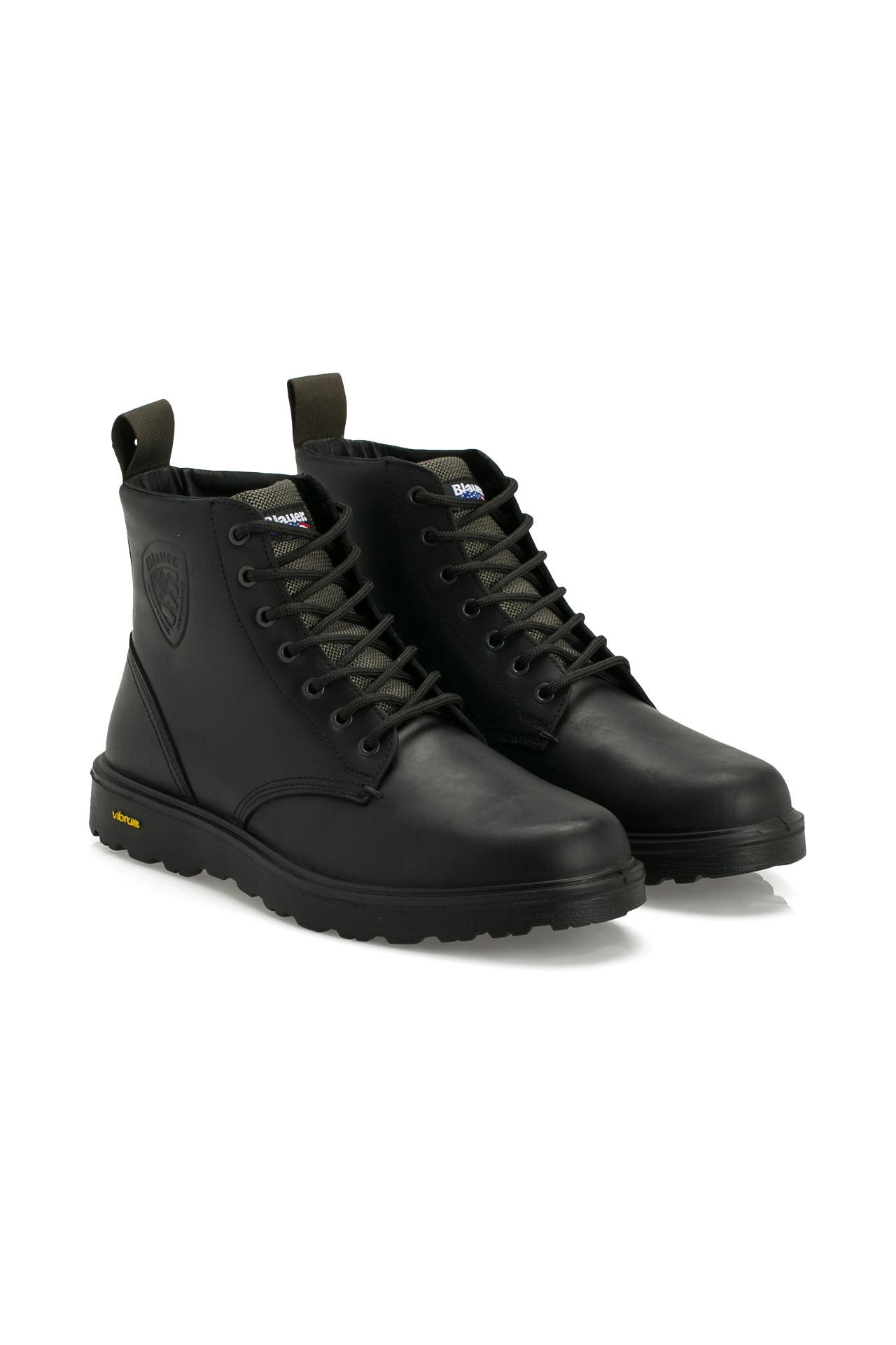 BLAUER Schnür-Boots 'Guantanamo' schwarz, Bild 1