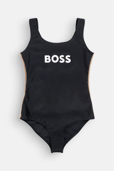 BOSS Badeanzug schwarz