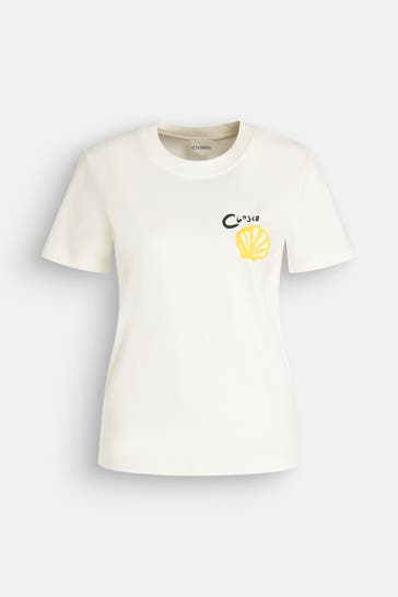 CLOSED T-Shirt hellgelb