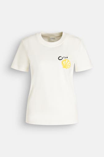 CLOSED T-Shirt hellgelb