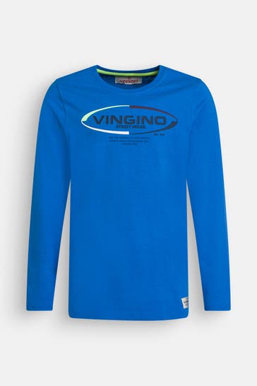 VINGINO Longsleeve 'Jaeson' blau
