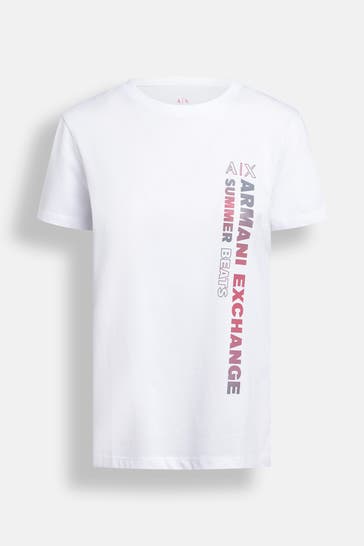 ARMANI EXCHANGE T-Shirt weiß