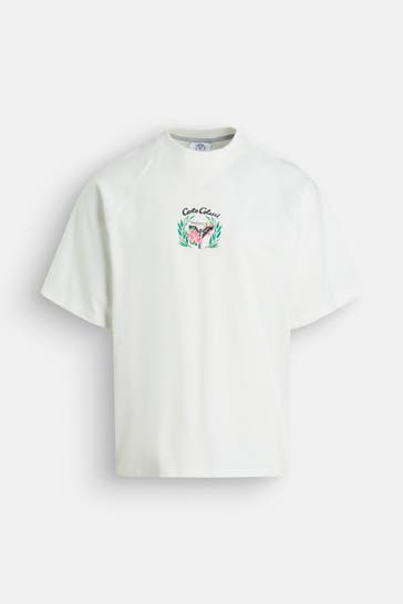 CARLO COLUCCI T-Shirt 'Casa Carlo' weiß