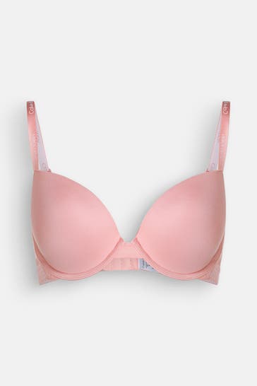 CK UNDERWEAR Bügel-Push Up BH lachs