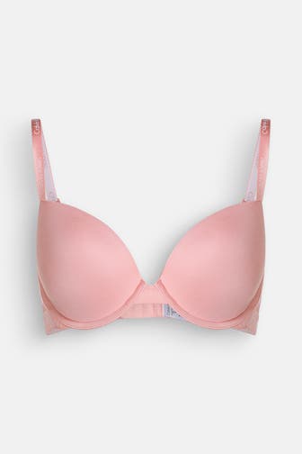 CK UNDERWEAR Bügel-Push Up BH lachs