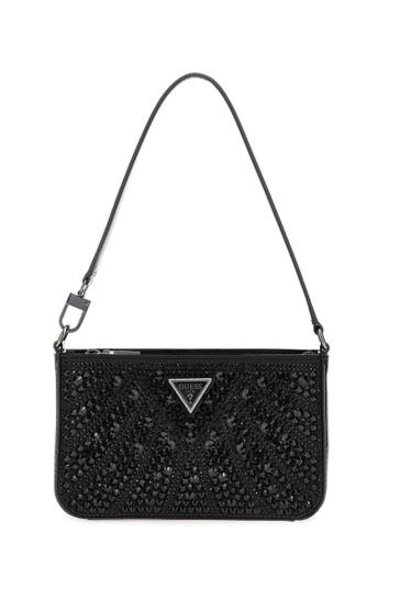 GUESS Schultertasche 'Beauvoir Mini' schwarz
