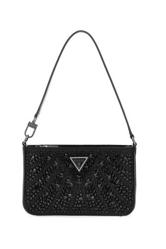 GUESS Schultertasche 'Beauvoir Mini' schwarz