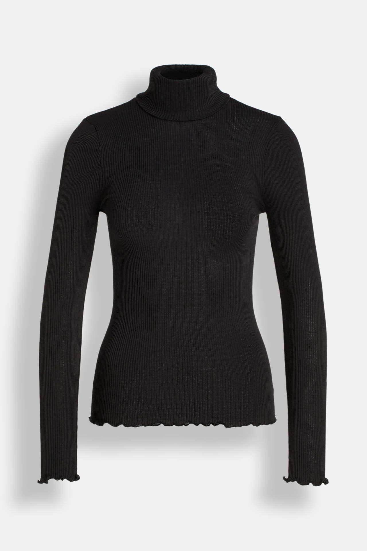 RM BY ROSEMUNDE Longsleeve 'Balta' schwarz, Bild 1