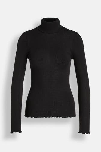 ROSEMUNDE Longsleeve 'Balta' schwarz