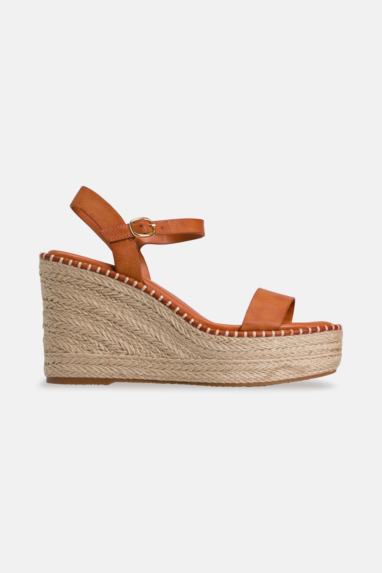 STEVE MADDEN Wedges 'On-edge' cognac, Bild 1