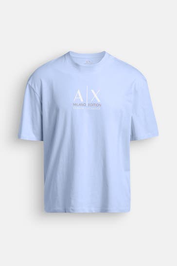 ARMANI EXCHANGE T-Shirt hellblau