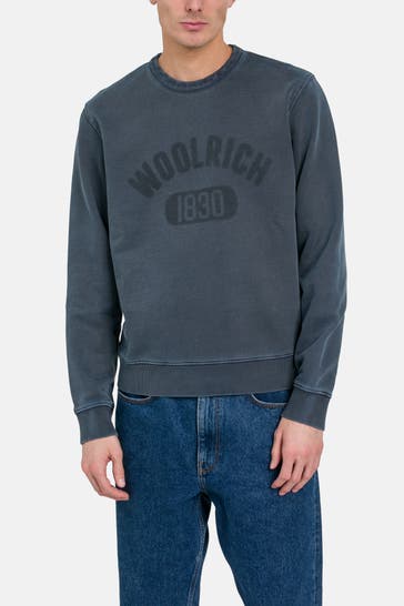 WOOLRICH Sweatshirt graublau