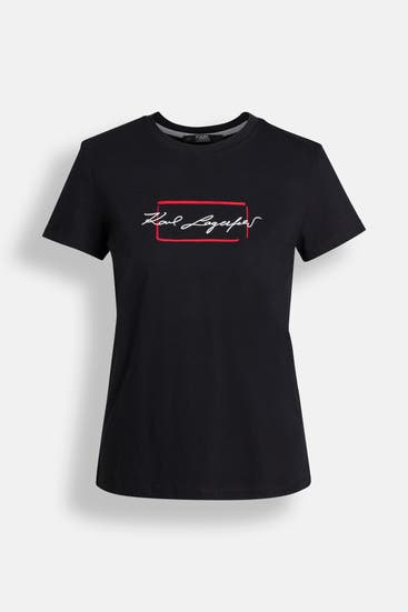 KARL LAGERFELD - T-Shirt schwarz