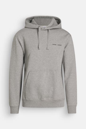 SAMSØE & SAMSØE Hoodie 'Norsbro' grau