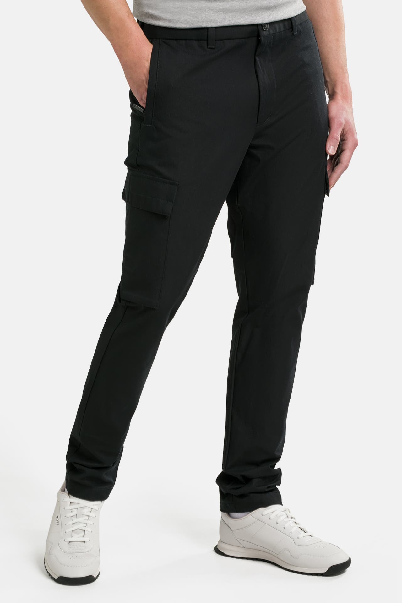 BOSS Cargohose 'Kaiton' schwarz, Bild 1
