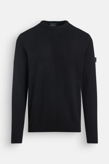 PEUTEREY Wollpullover schwarz