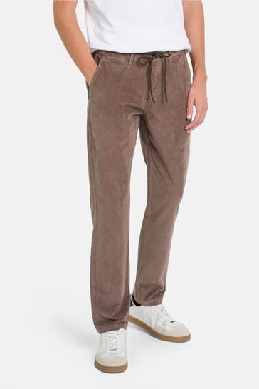 NEW ZEALAND AUCKLAND Cordhose braun