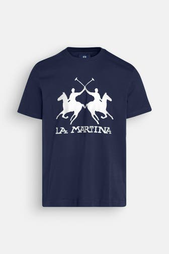 LA MARTINA T-Shirt nachtblau