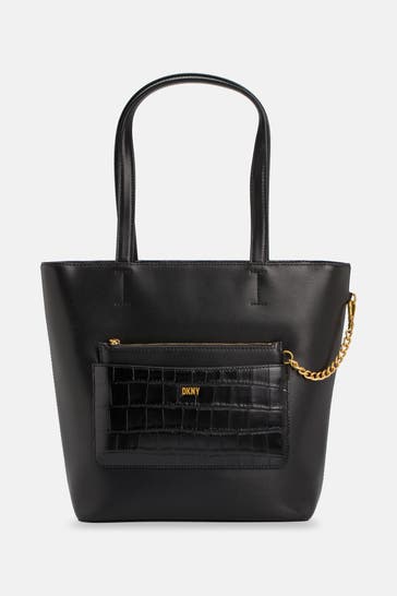 DKNY Handtasche 'Simona' schwarz