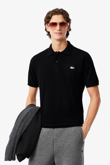 LACOSTE Polo-Shirt schwarz