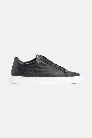 PRIME SHOES Sneaker 'Dix Intreccio' schwarz