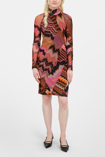 MARC CAIN Strickkleid gemustert