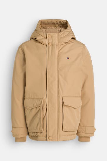 TOMMY HILFIGER Jacke ocker