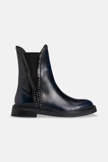 INUOVO Chelsea-Boots blauschwarz