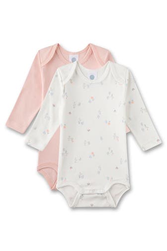 SANETTA 2er-Pack Bodys gemustert
