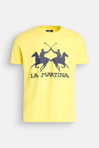 LA MARTINA T-Shirt zitronengelb