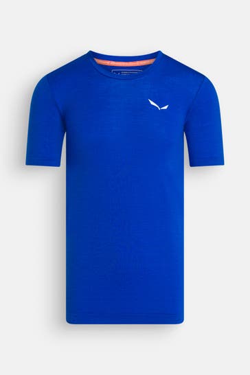 SALEWA T-Shirt blau