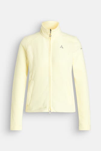SCHÖFFEL Fleecejacke hellgelb