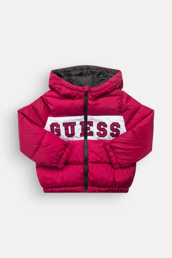 GUESS Steppjacke dunkelrot