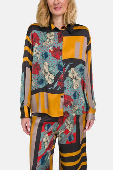 ELIAS RUMELIS Casual-Bluse 'Nathalia' gemustert