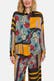 Casual-Bluse 'Nathalia' gemustert