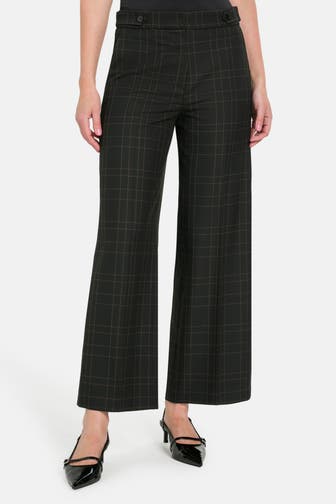 RIANI Business-Hose schwarz kariert