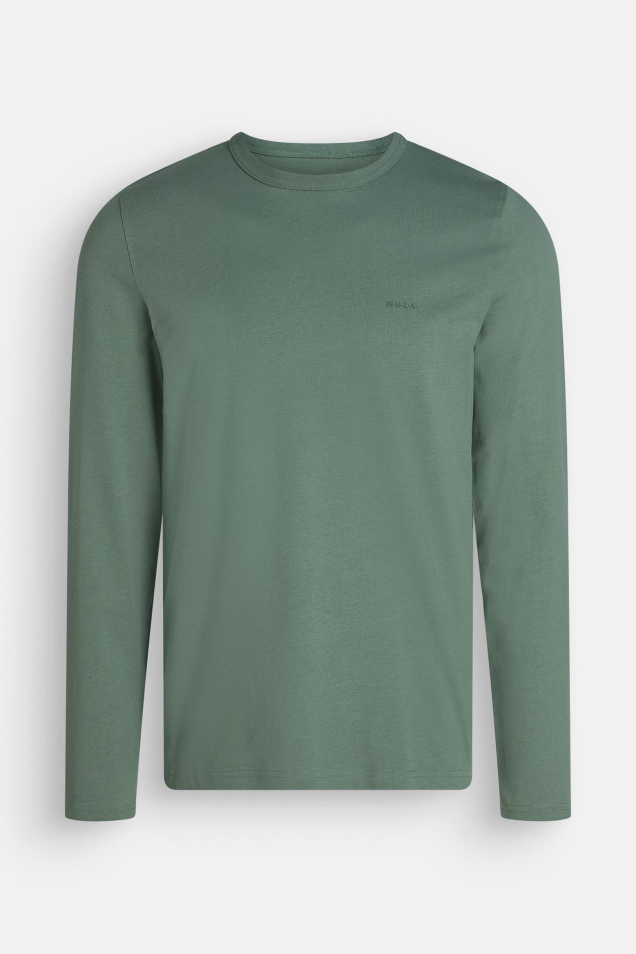 NEW ZEALAND AUCKLAND Longsleeve graugrün, Bild 1