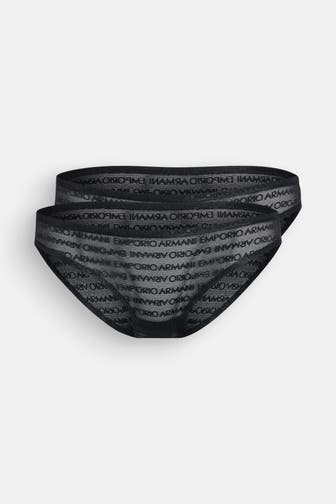 EMPORIO ARMANI 2er-Pack Slips schwarz