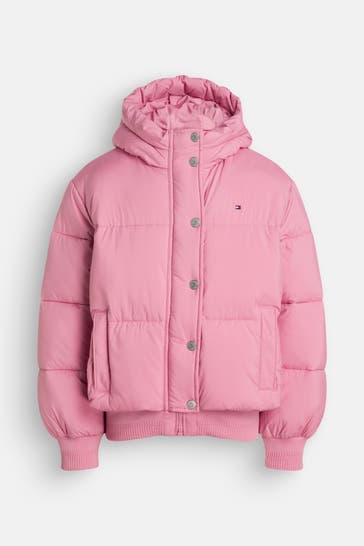 TOMMY HILFIGER Steppjacke magenta