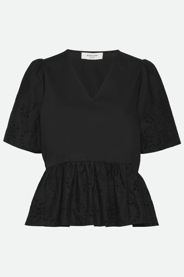 ROSEMUNDE Blusenshirt 'Lauren' schwarz