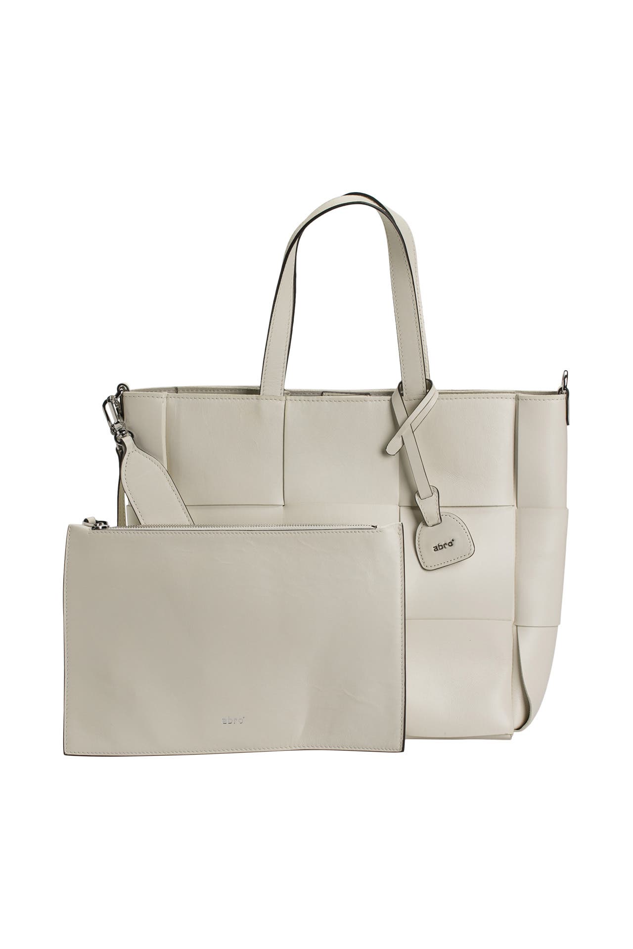 ABRO Handtasche 'Chessbo' ecru, Bild 1