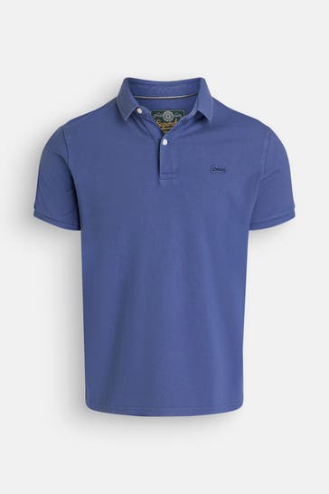 SUPERDRY Polo-Shirt navy