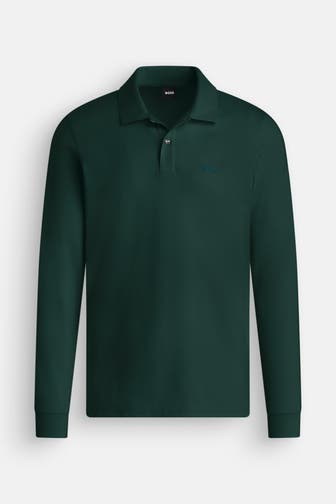 BOSS Polo-Shirt 'Paderna' tannengrün