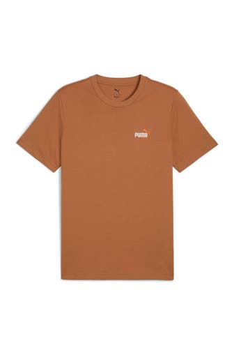 PUMA T-Shirt ziegelrot