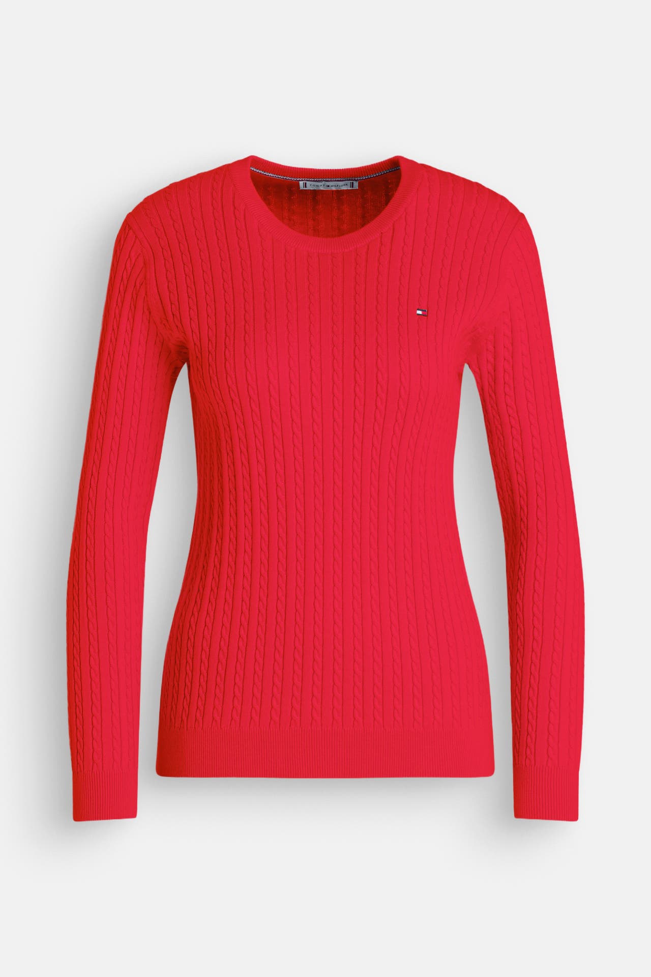 TOMMY HILFIGER Strickpullover rot, Bild 1