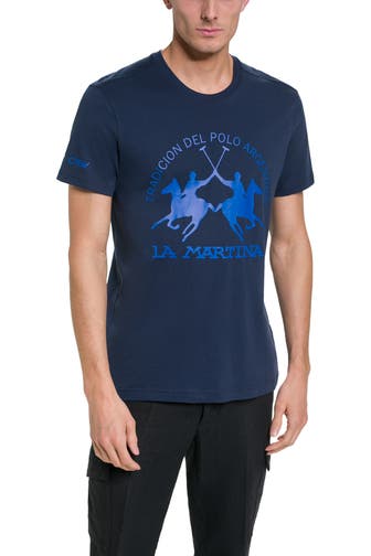 LA MARTINA T-Shirt navy