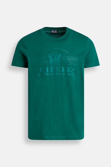 DIESEL - T-Shirt grün